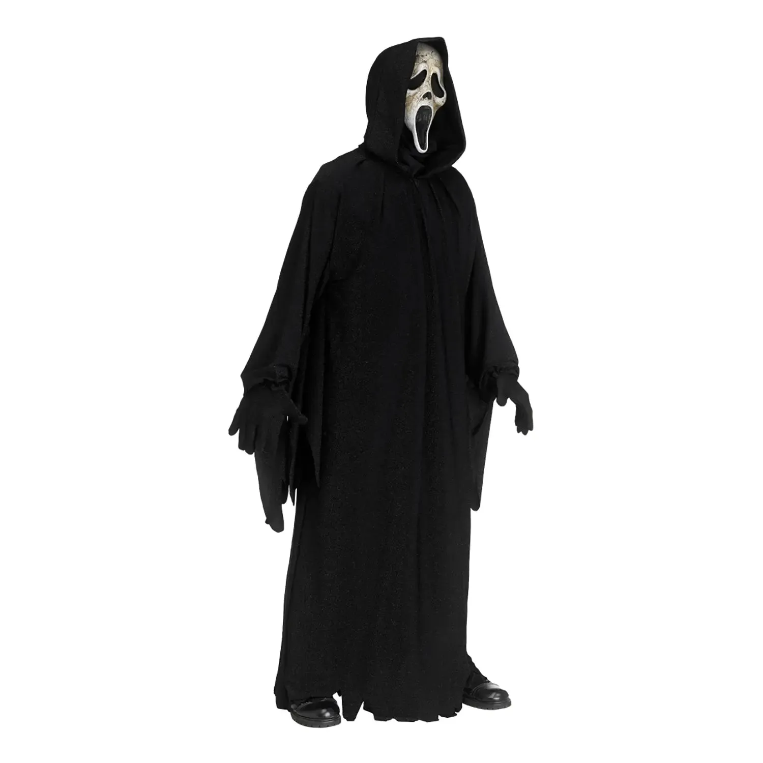 Adults Deluxe Ghost Face Scream VI Costume Aged Mask Robe Gloves