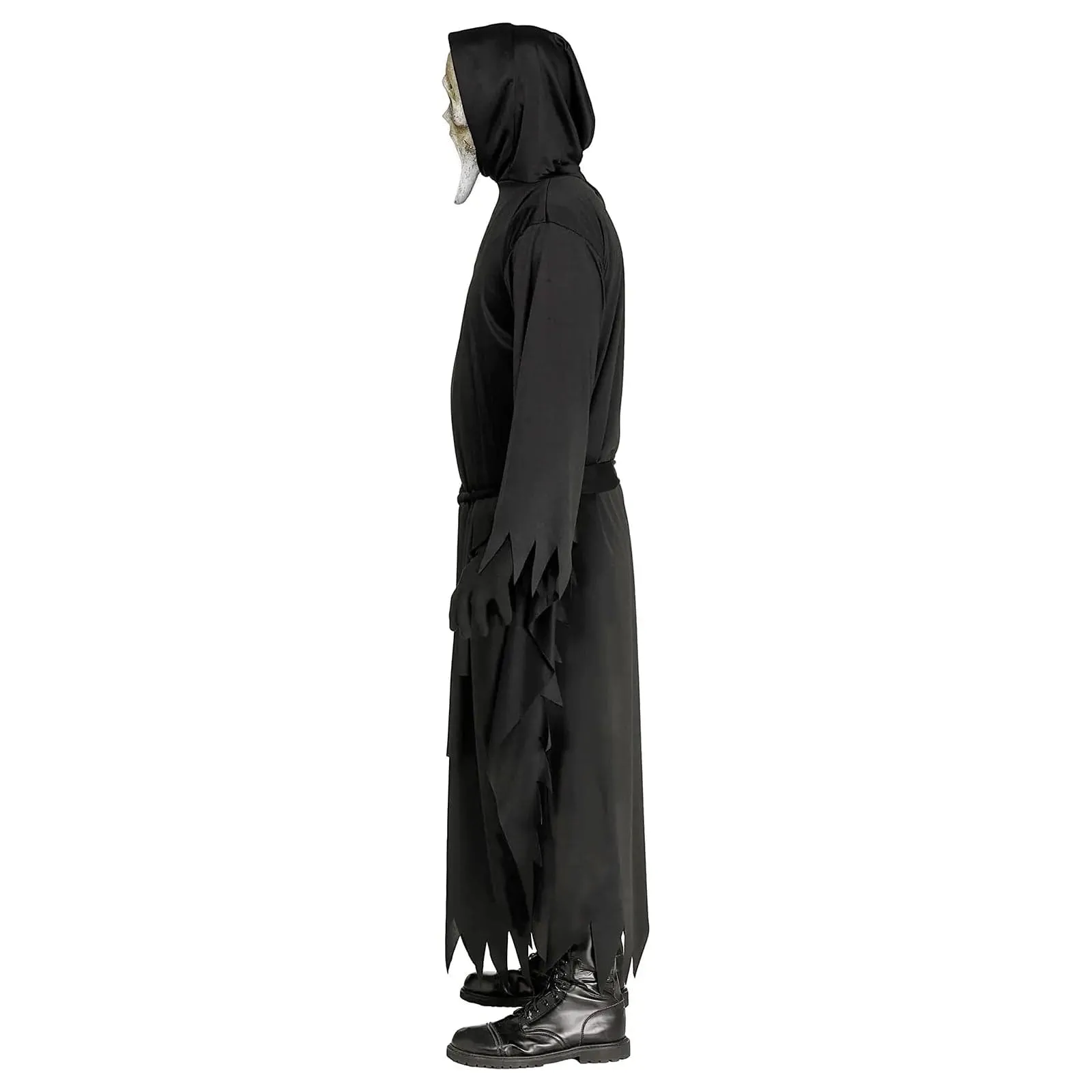 Adults Scream VI Costume Ghost Face Aged Mask Robe Fancy Dress