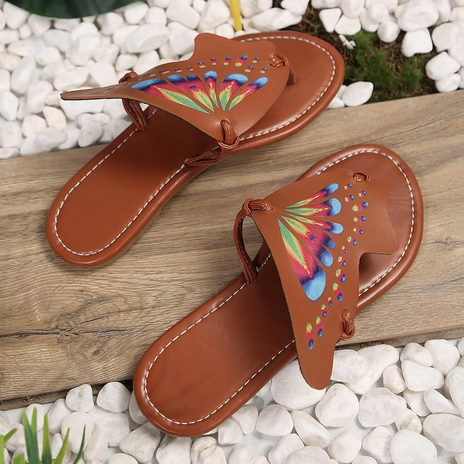 Flip Flops Women Women's Non-Slip Casual Arch Support Flip Flops Flip Flop Comfort Walking Summer Beach Thong Sandals