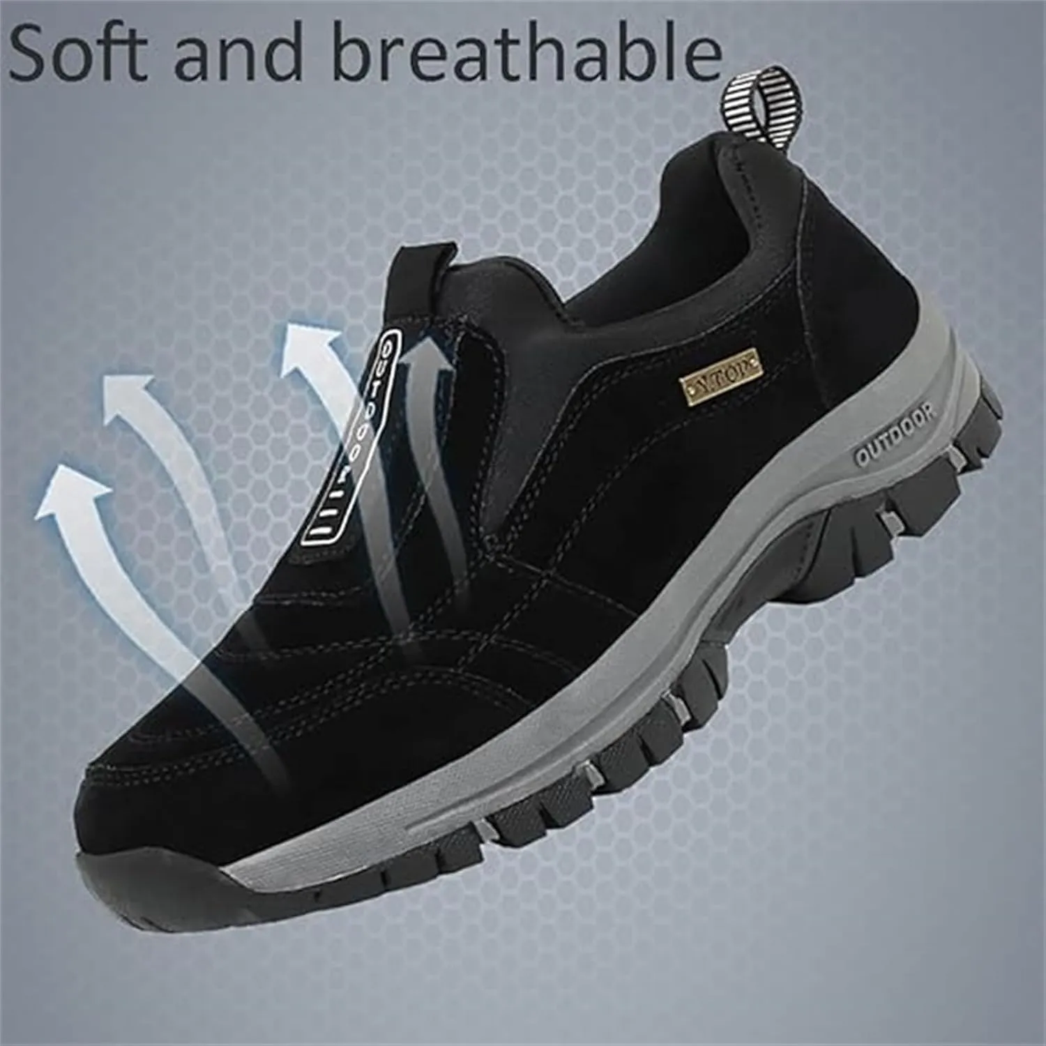 Teresad Shoes Men, Teresad Men's Comfortable Waterproof Orthopedic Walking Shoes