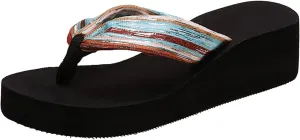 Women Flip Flops Women Summer Beach Casual Thong Sandals Walking Sandals Comfortable Casual Summer Beach Thong Sandals