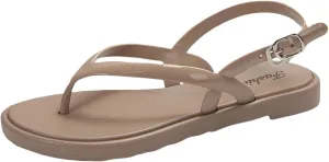 Women's Sandals New Versatile Flat Soled Comfortable Casual Beach Flip Flops Summer Sandals Women Strap Wedges